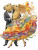 Dancing Capybara Couple Vinyl Car Decal Sticker – Waterproof & UV-Resistant 