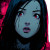 Horror-Inspired Asian Female Vinyl Car Decal Sticker – Waterproof & UV-Resistant 