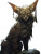 Feral Fox-Lynx Creature Vinyl Car Decal Sticker – Waterproof & UV-Resistant 