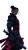 Warrior Mulan Inspired Vinyl Car Decal Sticker – Waterproof & UV-Resistant 