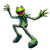 Kermit Anime Dance Vinyl Car Decal Sticker – Waterproof & UV-Resistant 