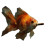 Smoking Goldfish Vinyl Car Decal Sticker – Waterproof & UV-Resistant 