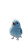 Blue Bird Perched Vinyl Car Decal Sticker – Waterproof & UV-Resistant 