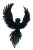 Fallen Angel Tarot Vinyl Car Decal Sticker – Waterproof & UV-Resistant 