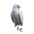 Cartoon Eagle Vinyl Car Decal Sticker – Waterproof & UV-Resistant 