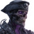 Cybernetic Pirate Warlord Vinyl Car Decal Sticker – Waterproof & UV-Resistant 