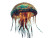 Space Jellyfish Vinyl Car Decal Sticker – Waterproof & UV-Resistant 