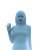 Robotic Fashion Portrait Vinyl Car Decal Sticker – Waterproof & UV-Resistant 