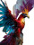 Phoenix Painting V2 Vinyl Car Decal Sticker – Waterproof & UV-Resistant 