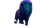 Neon Jungle Lion Vinyl Car Decal Sticker – Waterproof & UV-Resistant 