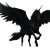 Dark Winged Unicorn V2 Vinyl Car Decal Sticker – Waterproof & UV-Resistant 
