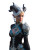 Tiefling Woman Portrait Vinyl Car Decal Sticker – Waterproof & UV-Resistant 