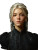Blonde Woman Portrait V41 Vinyl Car Decal Sticker – Waterproof & UV-Resistant 