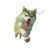Fluffy Shiba Inu Vinyl Car Decal Sticker – Waterproof & UV-Resistant 