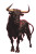 Spanish Bull Silhouette V2 Vinyl Car Decal Sticker – Waterproof & UV-Resistant 