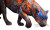 Fractal Panther Art Vinyl Car Decal Sticker – Waterproof & UV-Resistant 