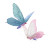 Ghibli Butterflies Vinyl Car Decal Sticker – Waterproof & UV-Resistant 