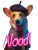 Noodle The Corgi Vinyl Car Decal Sticker – Waterproof & UV-Resistant 