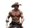 Muscular Cowboy Brad Vinyl Car Decal Sticker – Waterproof & UV-Resistant 