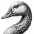 Goose-Snake Hybrid Vinyl Car Decal Sticker – Waterproof & UV-Resistant 