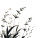 Botanical Ink Drawing Vinyl Car Decal Sticker – Waterproof & UV-Resistant 