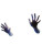 Floating Hand Vinyl Car Decal Sticker – Waterproof & UV-Resistant 