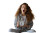 Sleepy Young Woman Vinyl Car Decal Sticker – Waterproof & UV-Resistant 