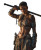 Carthaginian Woman Warrior Vinyl Car Decal Sticker – Waterproof & UV-Resistant 