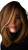 Blonde Blue Balayage Vinyl Car Decal Sticker – Waterproof & UV-Resistant 