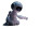 Cute Robot Gaming Vinyl Car Decal Sticker – Waterproof & UV-Resistant 
