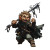 Gnomish Warrior Vinyl Car Decal Sticker – Waterproof & UV-Resistant 
