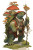 Mossy Tortle Sage Vinyl Car Decal Sticker – Waterproof & UV-Resistant 