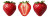 Halved Strawberry Views Vinyl Car Decal Sticker – Waterproof & UV-Resistant 
