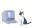 Pixel Art Cat V5 Vinyl Car Decal Sticker – Waterproof & UV-Resistant 