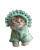Fluffy Kitten Onesie Vinyl Car Decal Sticker – Waterproof & UV-Resistant 