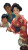 Japanese Family Feast Vinyl Car Decal Sticker – Waterproof & UV-Resistant 