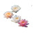 Water Lilies Vinyl Car Decal Sticker – Waterproof & UV-Resistant 