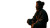 Meditating Samurai V9 Vinyl Car Decal Sticker – Waterproof & UV-Resistant 