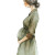 Pregnant Woman Illustration Vinyl Car Decal Sticker – Waterproof & UV-Resistant 