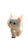 Cute Kitten With Pearl Vinyl Car Decal Sticker – Waterproof & UV-Resistant 
