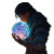 Mage With Orb Vinyl Car Decal Sticker – Waterproof & UV-Resistant 