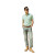 Summer Casual Man Vinyl Car Decal Sticker – Waterproof & UV-Resistant 