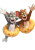 Tom And Jerry Swim Vinyl Car Decal Sticker – Waterproof & UV-Resistant 