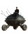 Man On Alien Saucer Vinyl Car Decal Sticker – Waterproof & UV-Resistant 