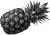 Retro Pineapple Clipart Vinyl Car Decal Sticker – Waterproof & UV-Resistant 