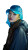 Taiwanese Woman Portrait V3 Vinyl Car Decal Sticker – Waterproof & UV-Resistant 