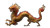 Golden Fire Dragon V3 Vinyl Car Decal Sticker – Waterproof & UV-Resistant 