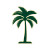 Palm Tree Icon Vinyl Car Decal Sticker – Waterproof & UV-Resistant 