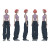 Coral Hair Woman Vinyl Car Decal Sticker – Waterproof & UV-Resistant 