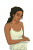 Serene Woman Working Vinyl Car Decal Sticker – Waterproof & UV-Resistant 